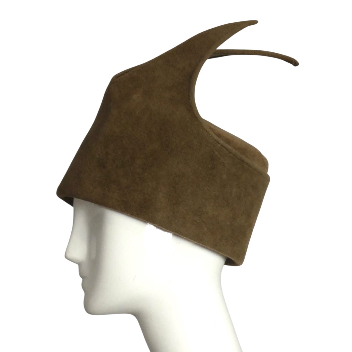 PIERRE CARDIN HERITAGE- 1986 Brown Wool Felt Hat