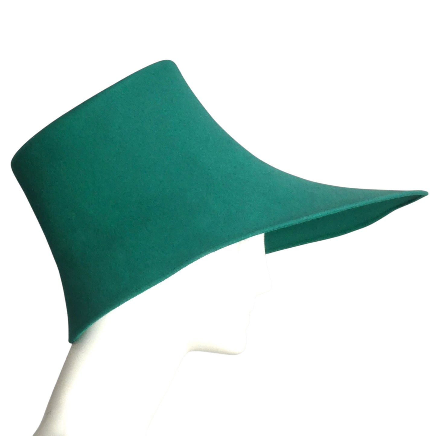 PIERRE CARDIN HERITAGE- 1986 Jade Wool Felt Hat