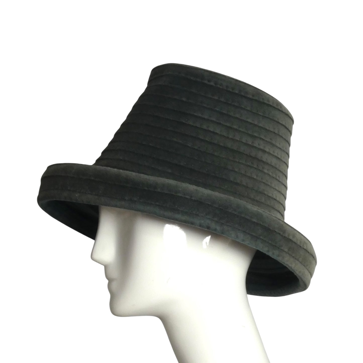 PIERRE CARDIN HERITAGE- 1986 Teal Wool Felt Hat
