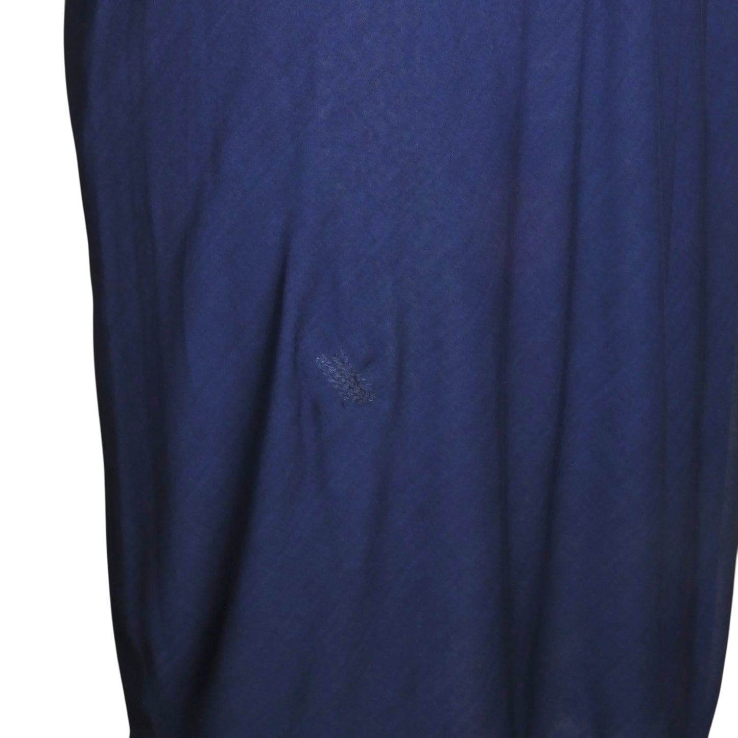 HALSTON- 1970s Blue Silk Jersey Pleat Dress, Size 8