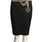 1990s Embroidered Skirt, Size 4