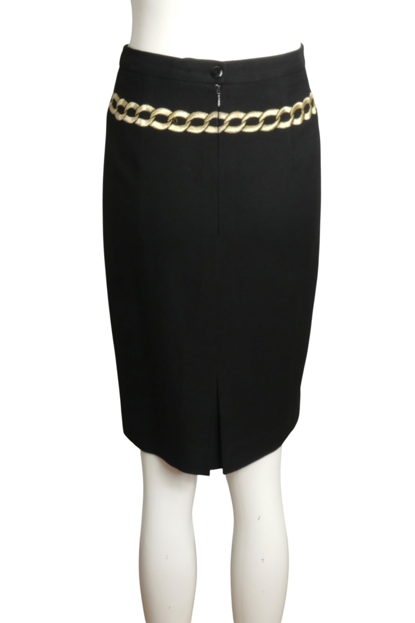 1990s Embroidered Skirt, Size 4