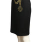1990s Embroidered Skirt, Size 4