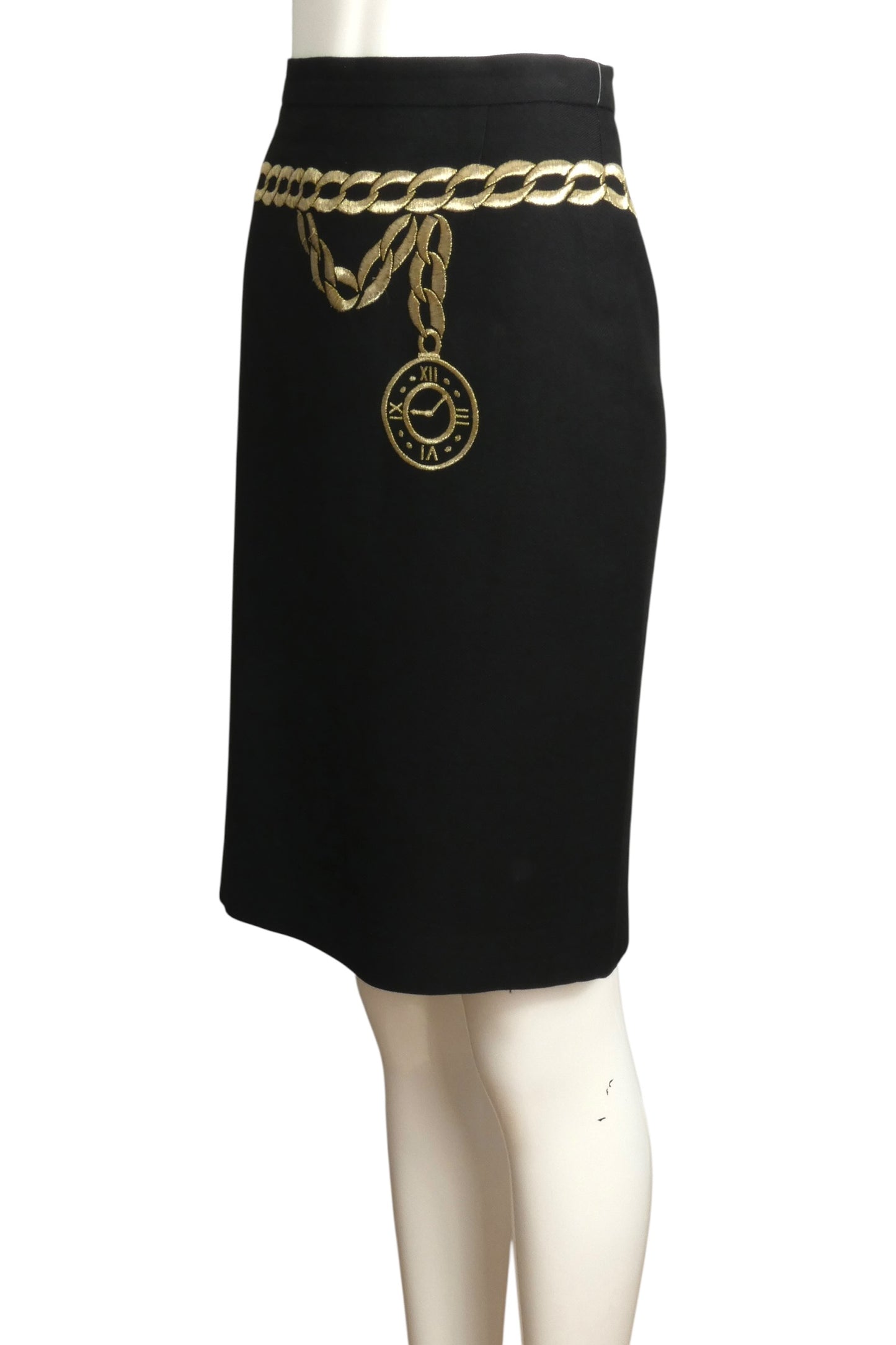 1990s Embroidered Skirt, Size 4