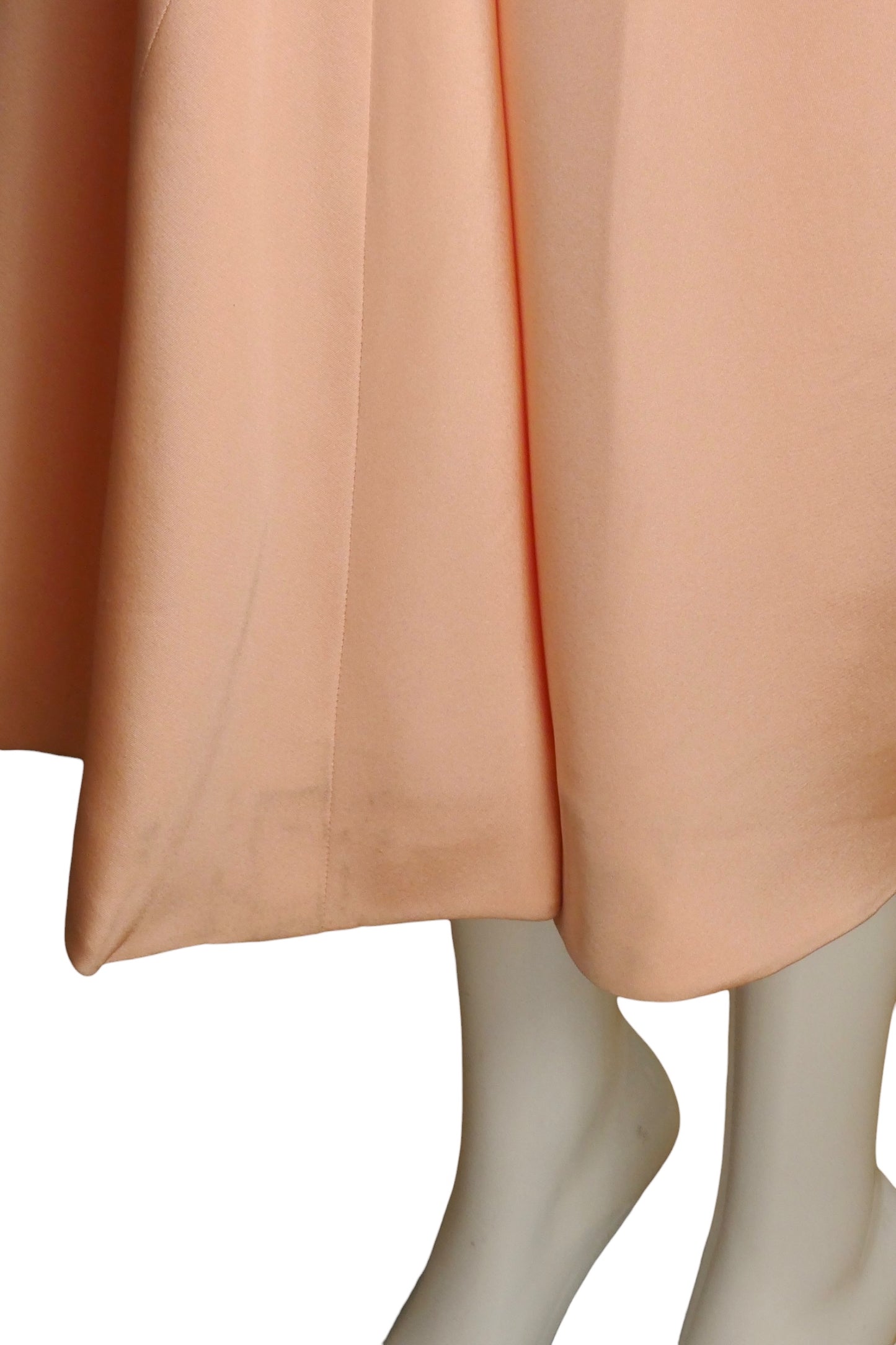 JACQUELINE DE RIBES- 1985 Pink Silk Knit Halter Gown, Size 6