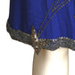 1980s Beaded Silk Dress, Size 8