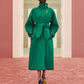 2022 NWT Mustard Wool Overcoat, Size 12