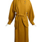 2022 NWT Mustard Wool Overcoat, Size 12