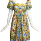 2020s Printed Cotton Poplin Summer Dress, Size 12