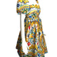 2020s Printed Cotton Poplin Summer Dress, Size 12