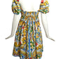 2020s Printed Cotton Poplin Summer Dress, Size 12