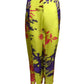 2000s Silk Organza Print Pant Suit, Size 12