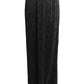 1980s Plisse Maxi Skirt, Size 8