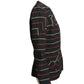 ADRIAN- 1940s Wool Stripe Jacket, Size 10