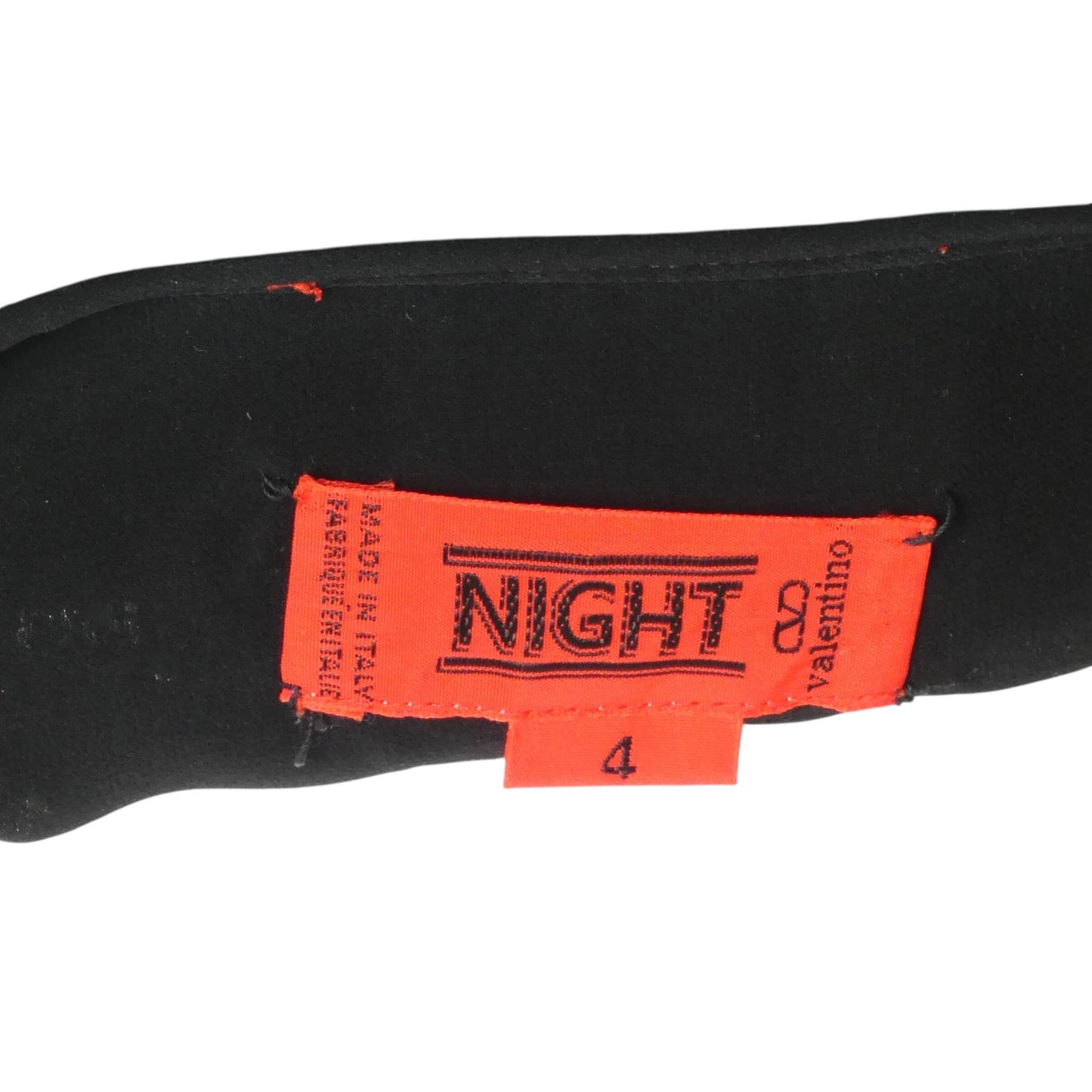 VALENTINO- 1980s Black Sequin Shell, Size 4