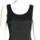 KARL LAGERFELD- 1980s Black Silk Shell, Size 2