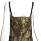 EMANUEL UNGARO- 1980s Floral Lace Shell, Size 4