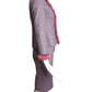 MIRELLA CAVORSO- 2013 Lavender Wool & Fur Trimmed Skirt Suit, Size 2