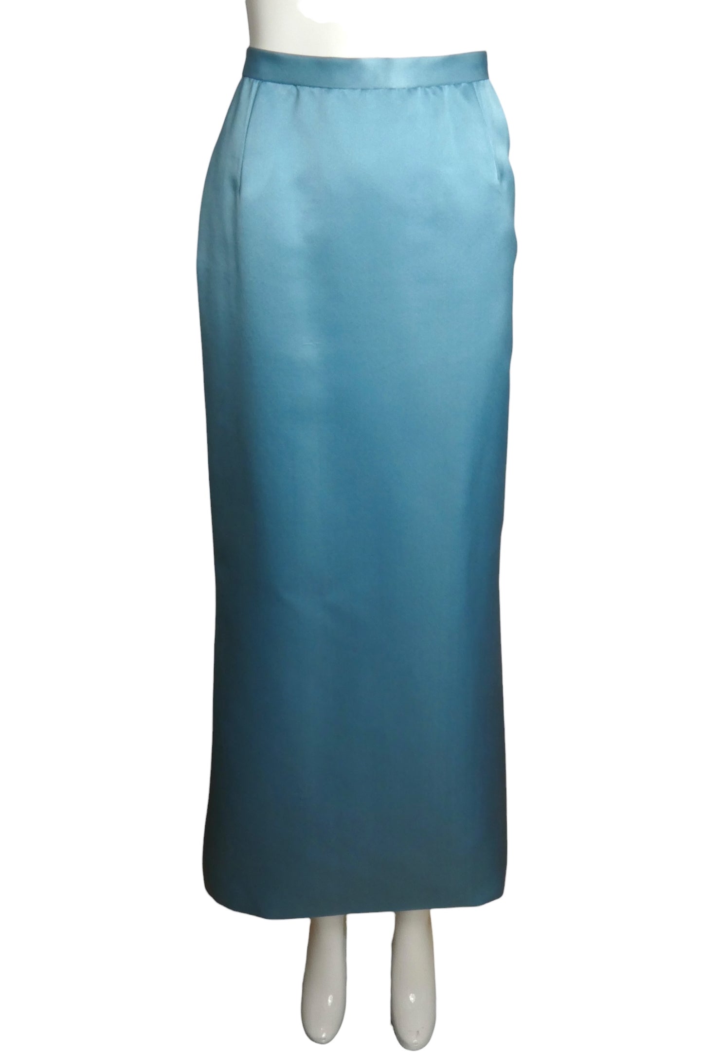 OSCAR DE LA RENTA- Beaded Silk & Fur Evening Suit, Size 4P