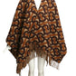 BURBERY- NWT 2019 Printed Wool & Cashmere Poncho, One Size