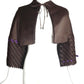 CHADO- Brown Satin Basket Weave Jacket, Size 8