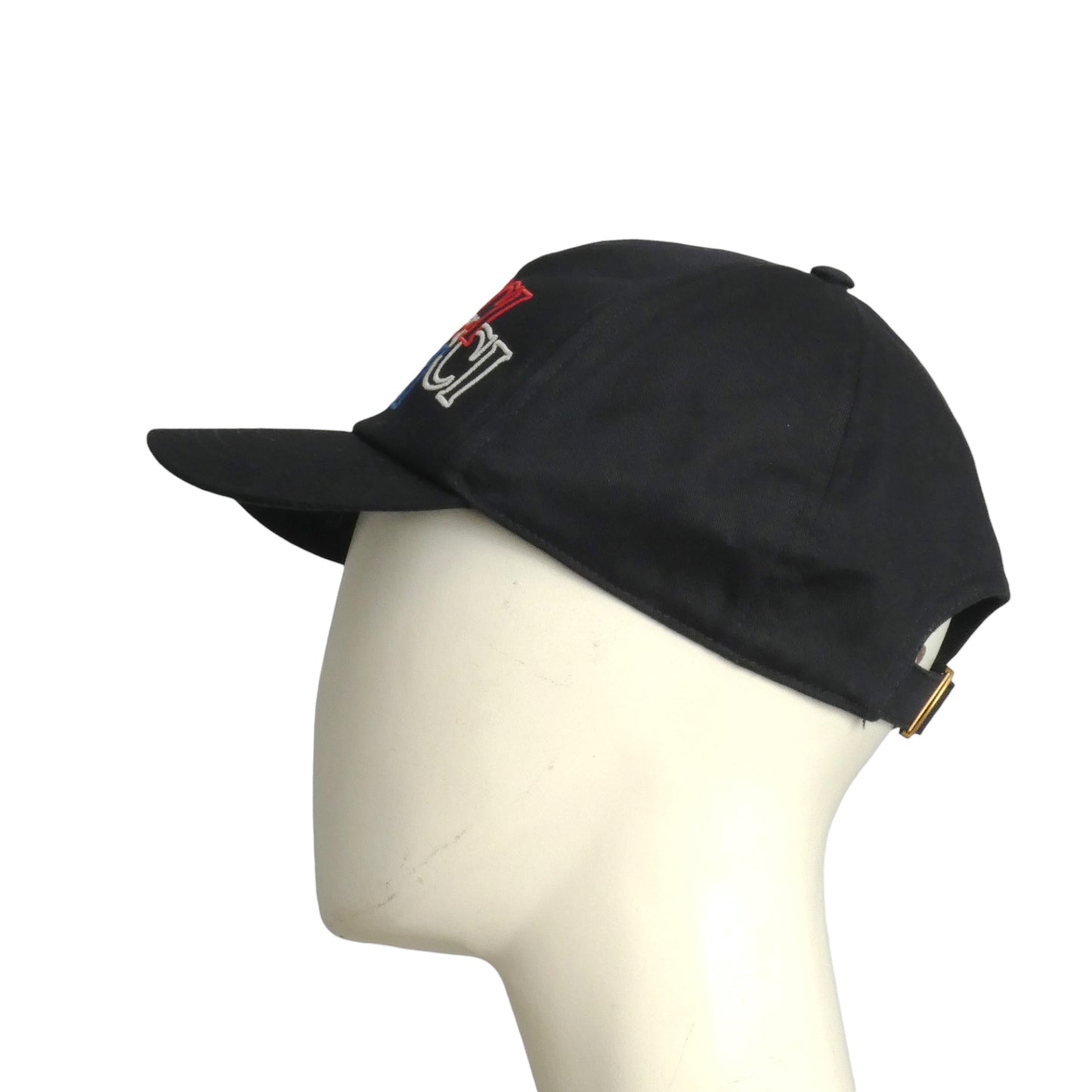 2024 NWT Navy Cotton Logo Cap, Size Medium