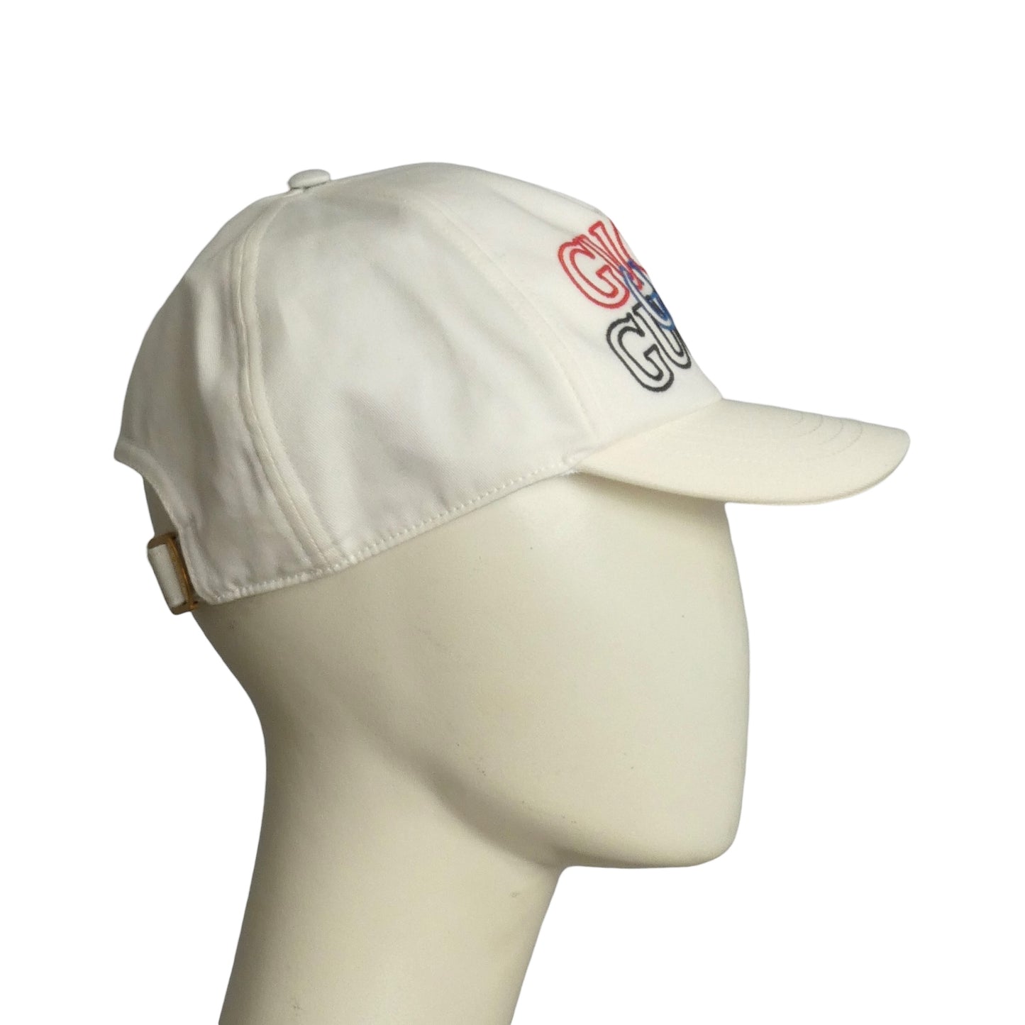 2020s NWT Ivory Cotton Logo Cap, Size Small