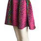 2021 NWT Multi Color Snakeskin Print Skirt, Size 6