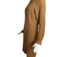 c.1980 Camel Hair Sweater Dress, Size Medium