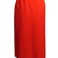 1970s Wool Gabardine Skirt, Size 8
