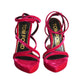 2022 NIB Velvet Wedge Sandals, Size-36.5
