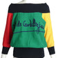 JC DE CASTELBAJAC- 1990s Color Block Sweater, Size 6