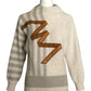 ICEBERG- 1980s Wool Blend Mock Neck Sweater, Size 8