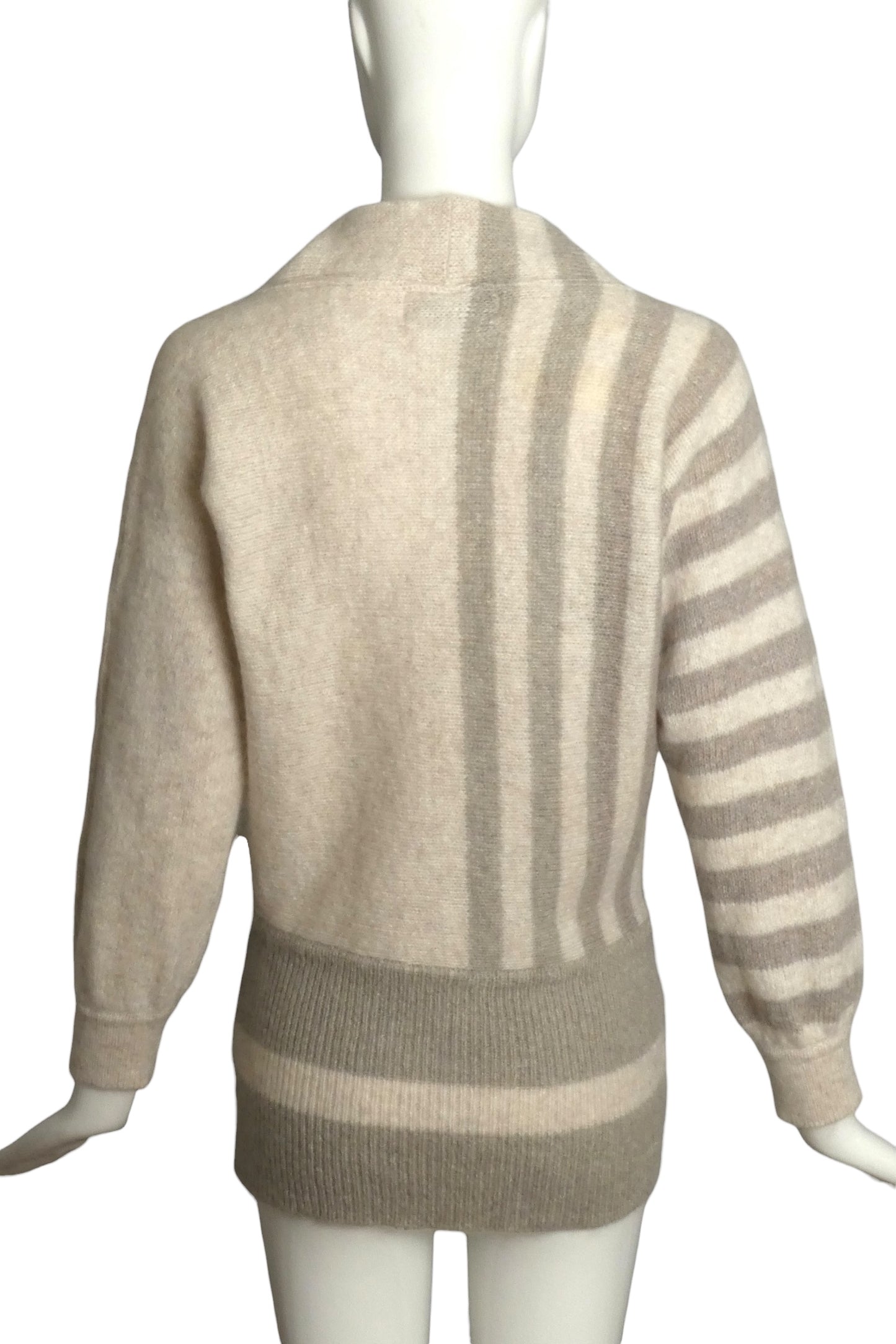 ICEBERG- 1980s Wool Blend Mock Neck Sweater, Size 8