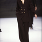 TODD OLDHAM- 1995 Pinstripe Double Breasted Blazer, Size 12