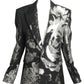 2024 NWT Floral Jacquard Blazer, Size 10