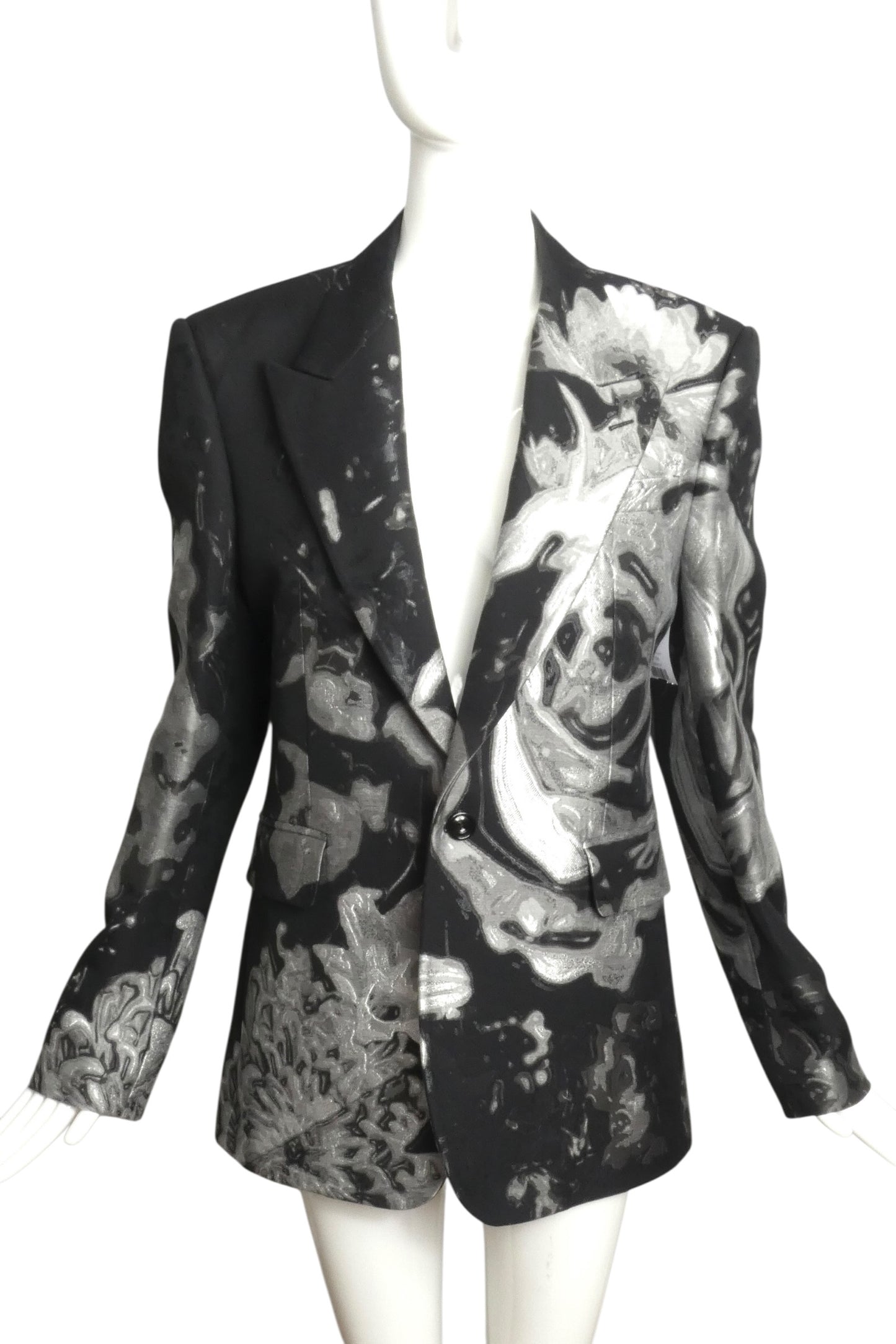 2024 NWT Floral Jacquard Blazer, Size 10