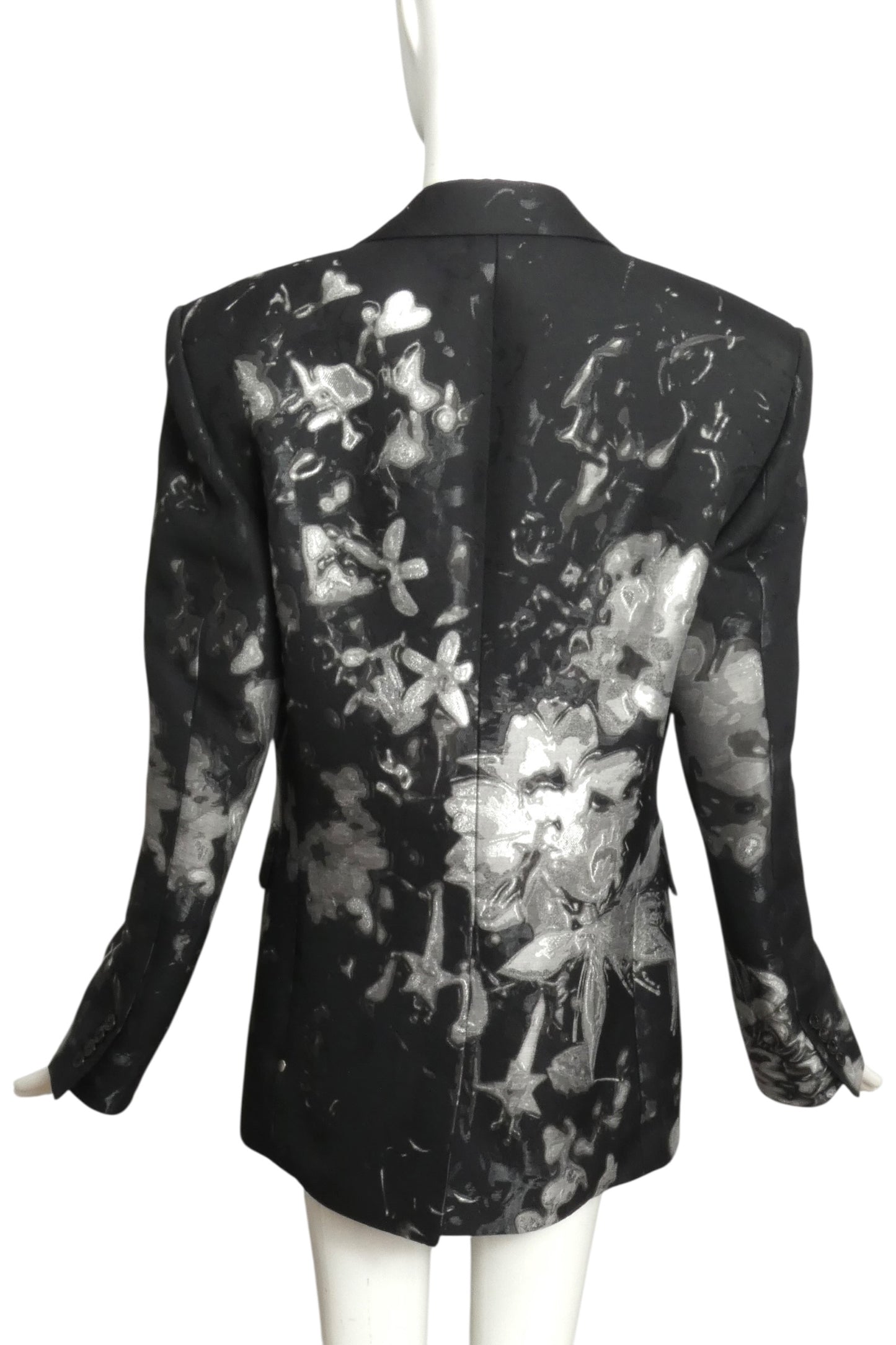 2024 NWT Floral Jacquard Blazer, Size 10