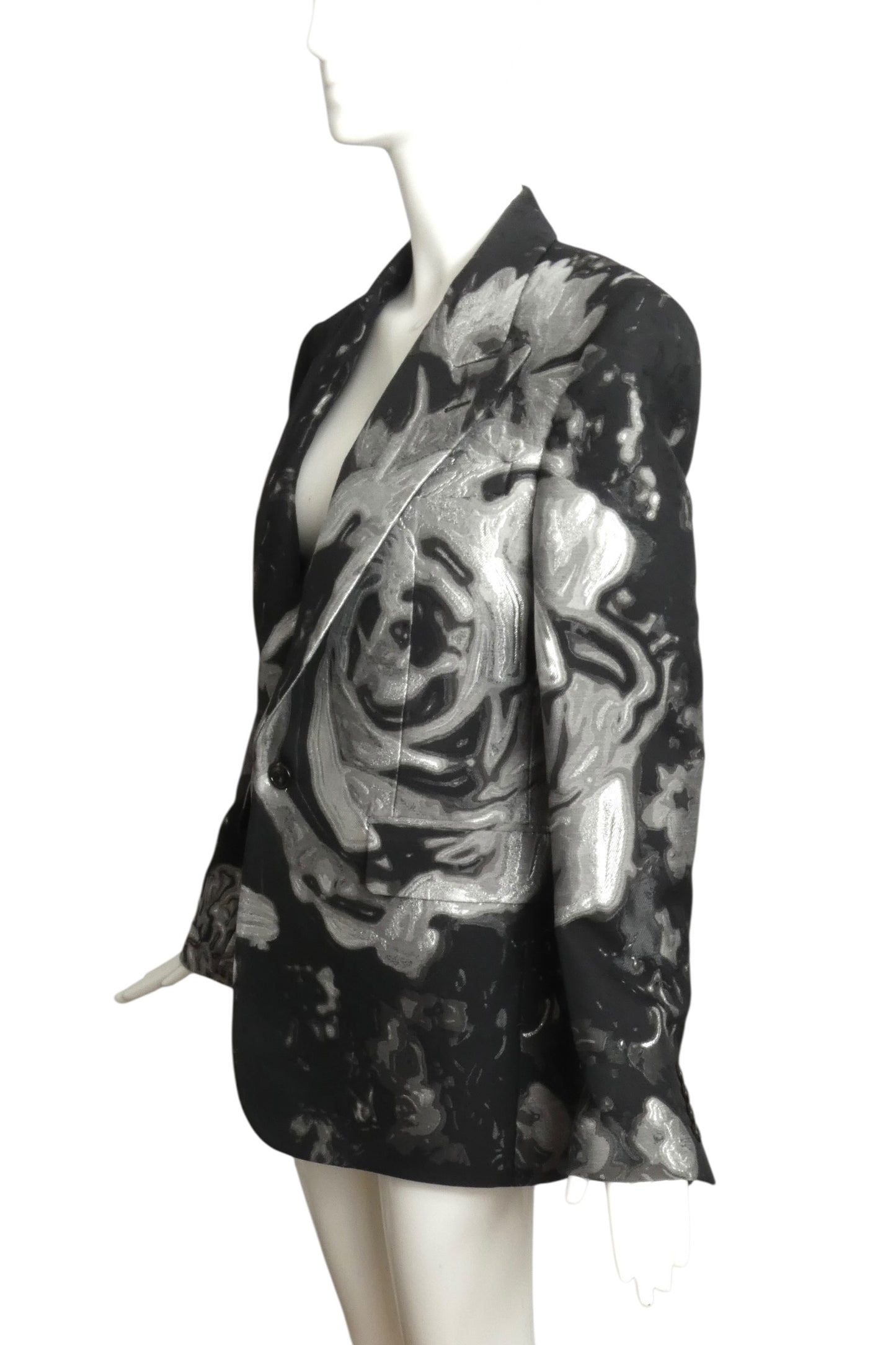 2024 NWT Floral Jacquard Blazer, Size 10