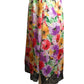 1980s Floral Satin & Lace Slip, Size-8