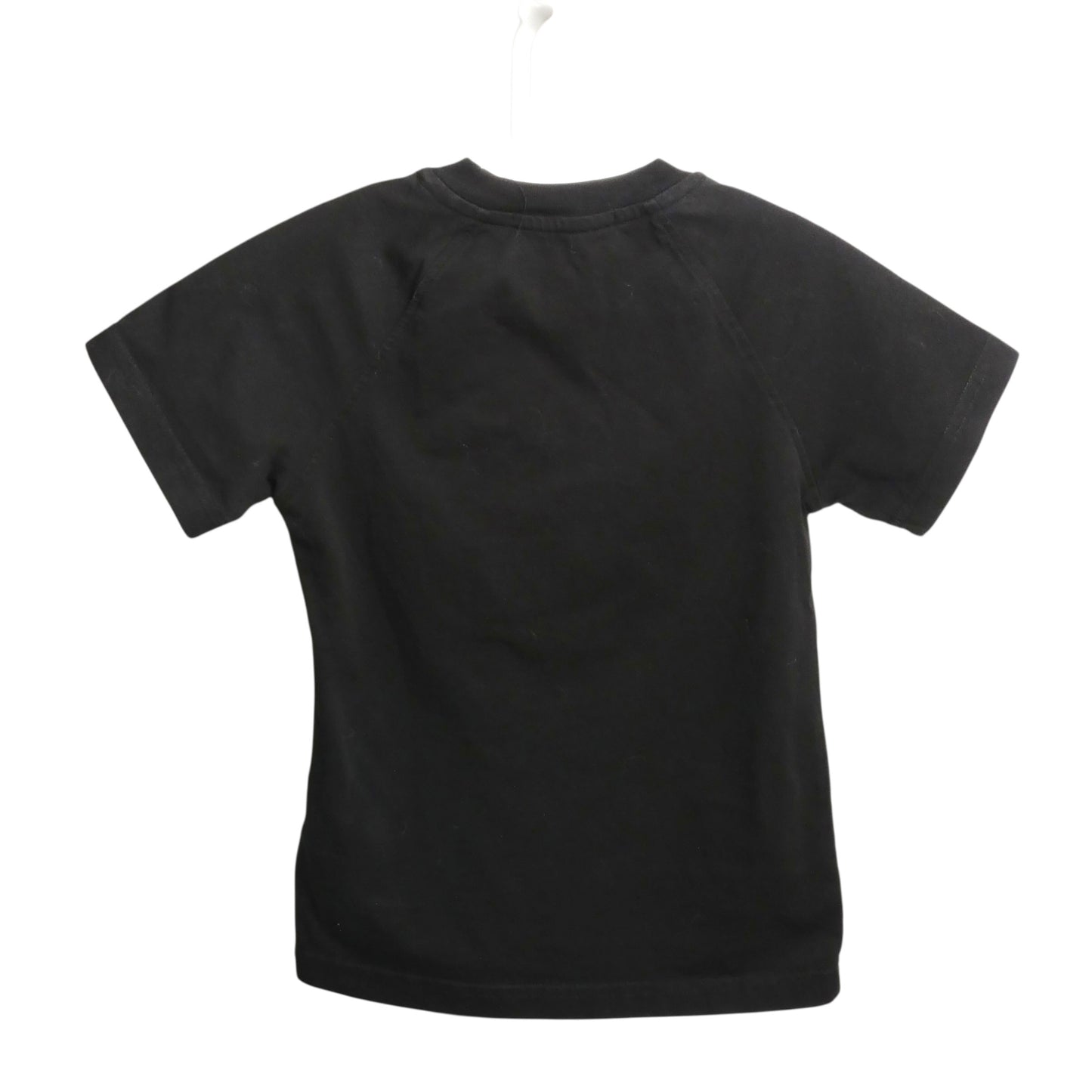 Black Embroidered T-Shirt, Size 4