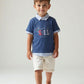 2011 NWT Graphic Print Layered Shirt, Size 5