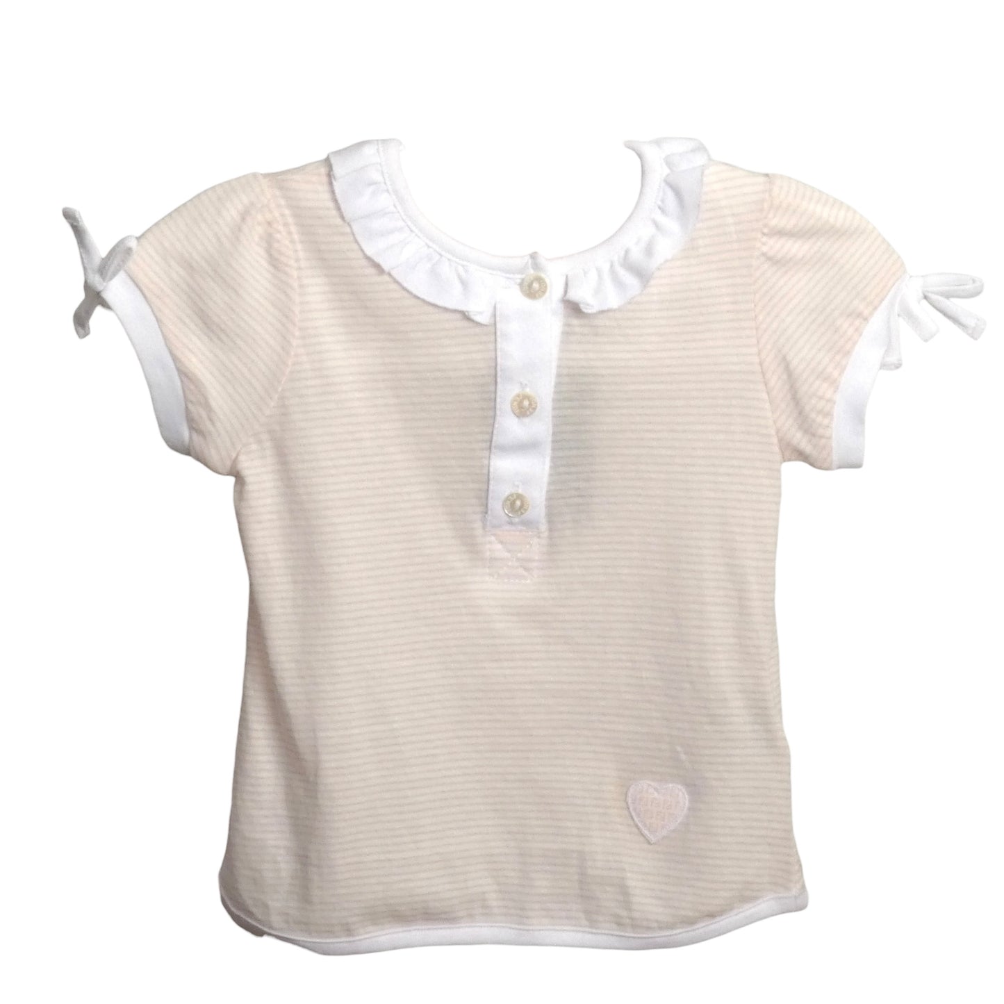 NWT Cotton Stripe Shirt, Size-12 Months