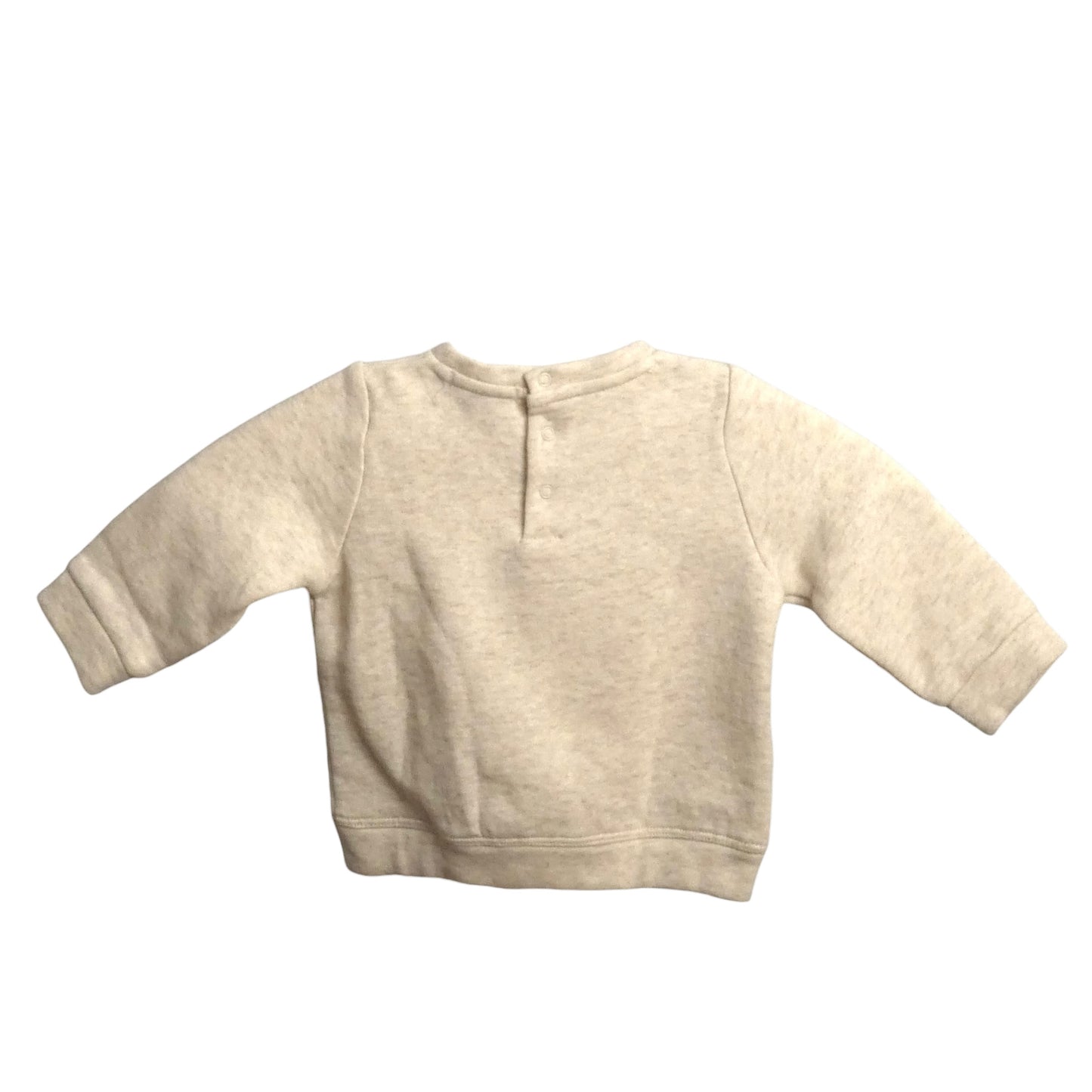 NWT Cotton Logo Sweatshirt, Size-6 Months