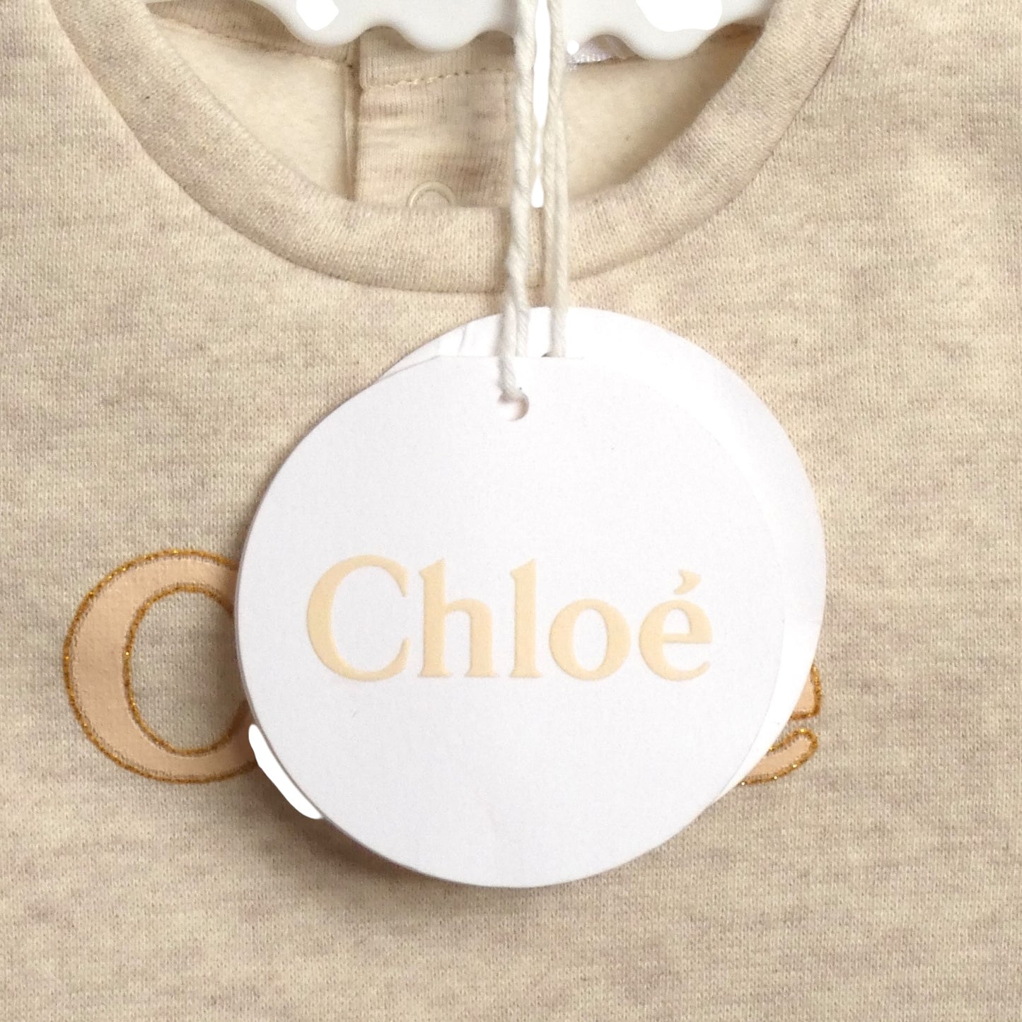 NWT Cotton Logo Sweatshirt, Size-6 Months