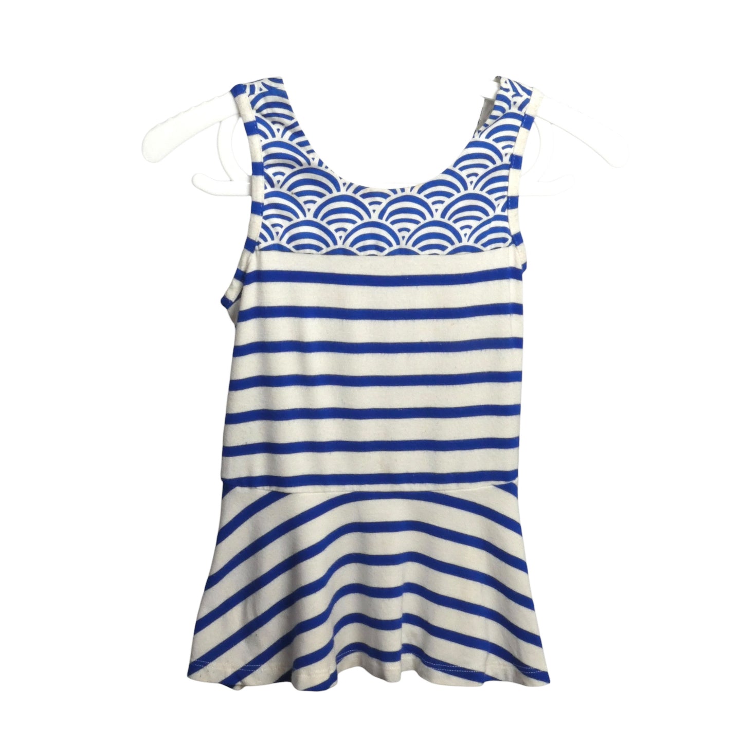 Striped Cotton Jersey Dress, Size 2A