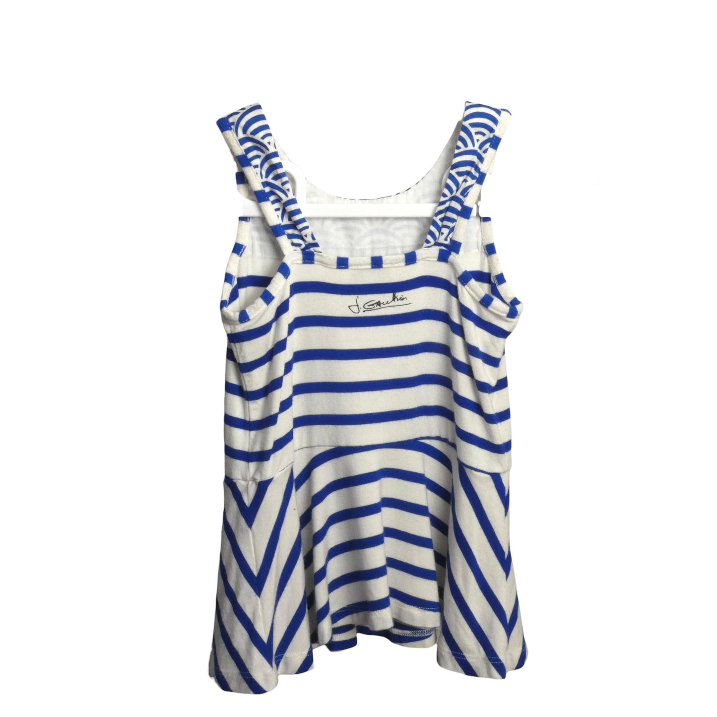 Striped Cotton Jersey Dress, Size 2A