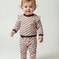 2pc Pink & Black Logo Ensemble, Size 6 Months