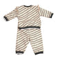 2pc Pink & Black Logo Ensemble, Size 6 Months