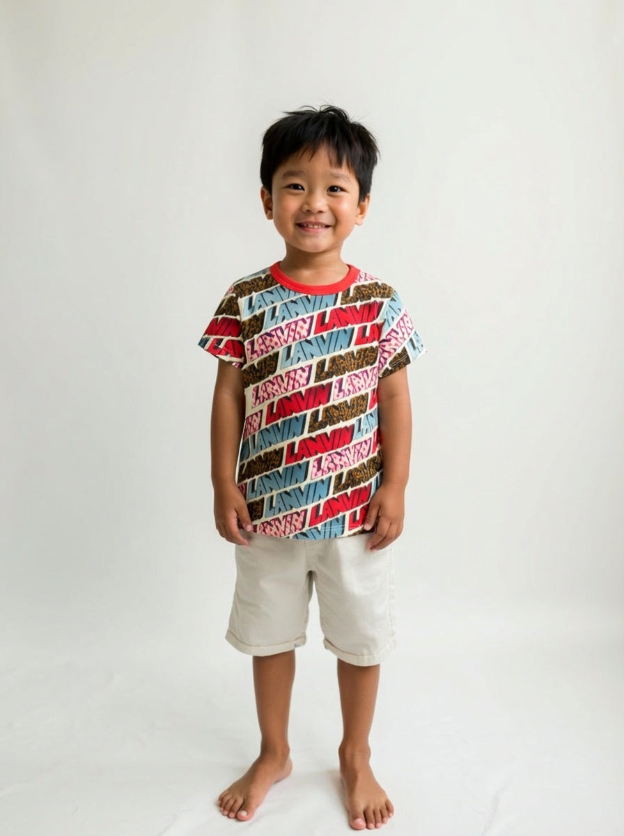NWT 2022 Cotton Print T-Shirt, Size 5